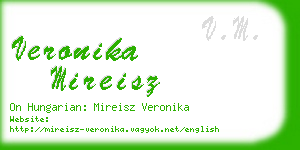 veronika mireisz business card